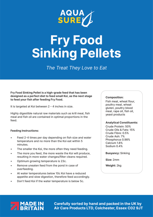 Fry Food Sinking Pellet - Image 3